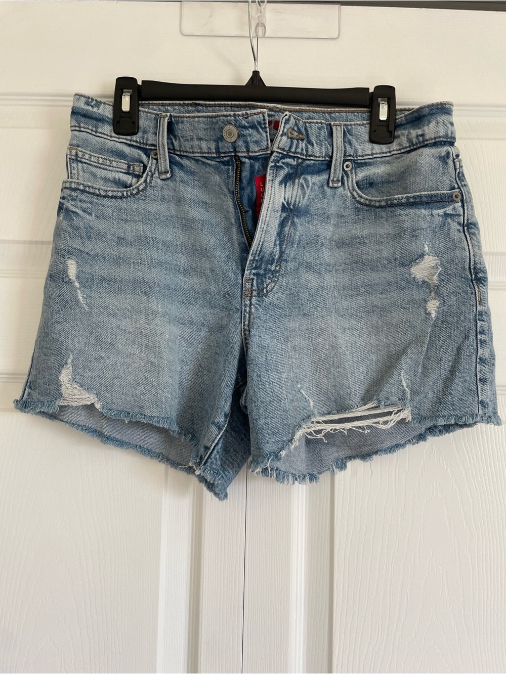 Lucky Brand Light Blue Distressed Denim Cutoff Shorts